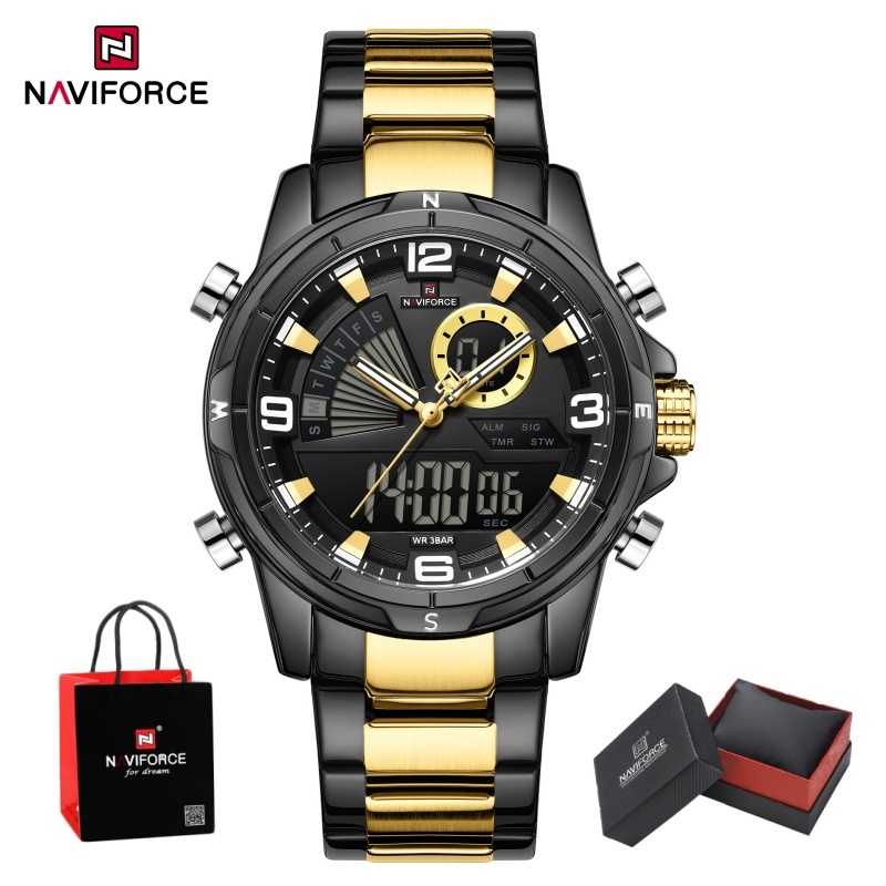 Zegarek męski NAVIFORCE z podw – Watch Display Box recenzja i cena